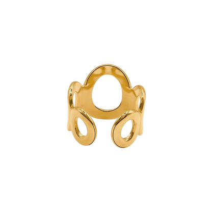 Ring Damen Gold Bellamy – gestylt