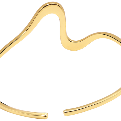 Oberarmreif Damen Edelstahl Vellia Gold in der Heideman Geschenkbox