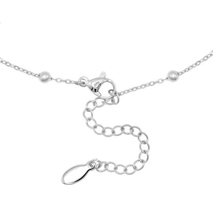 Handkette Damen Edelstahl Maite Silber in der Geschenkbox