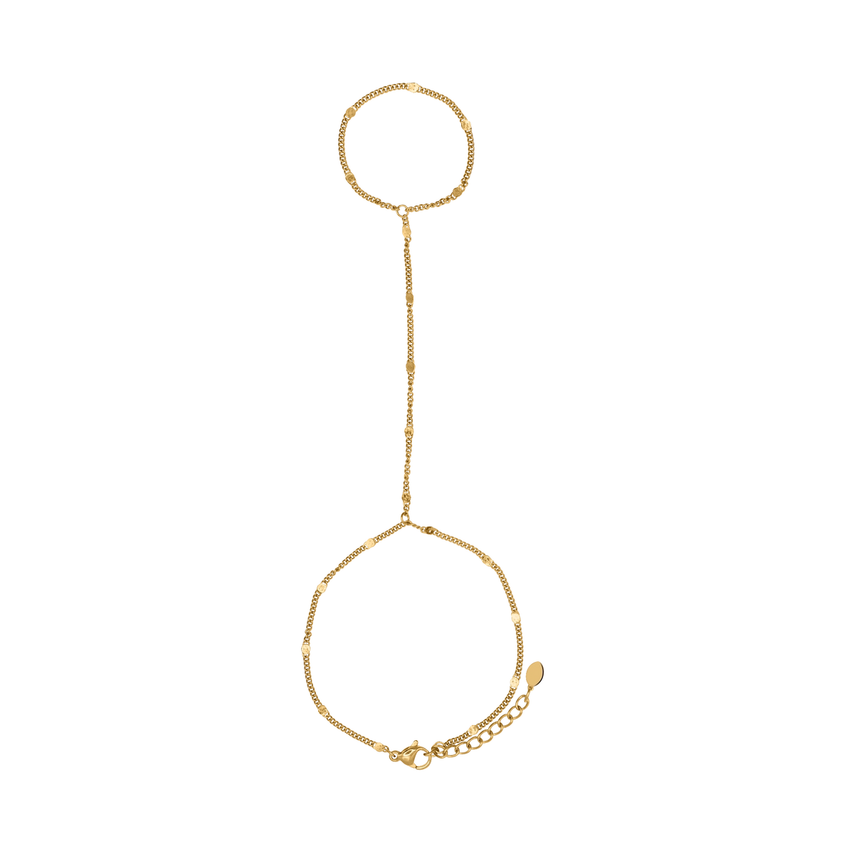 Handkette Damen Edelstahl Blythe Gold in der Geschenkbox
