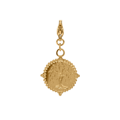 Charm Damen Edelstahl Zayna in Gold, Detailansicht