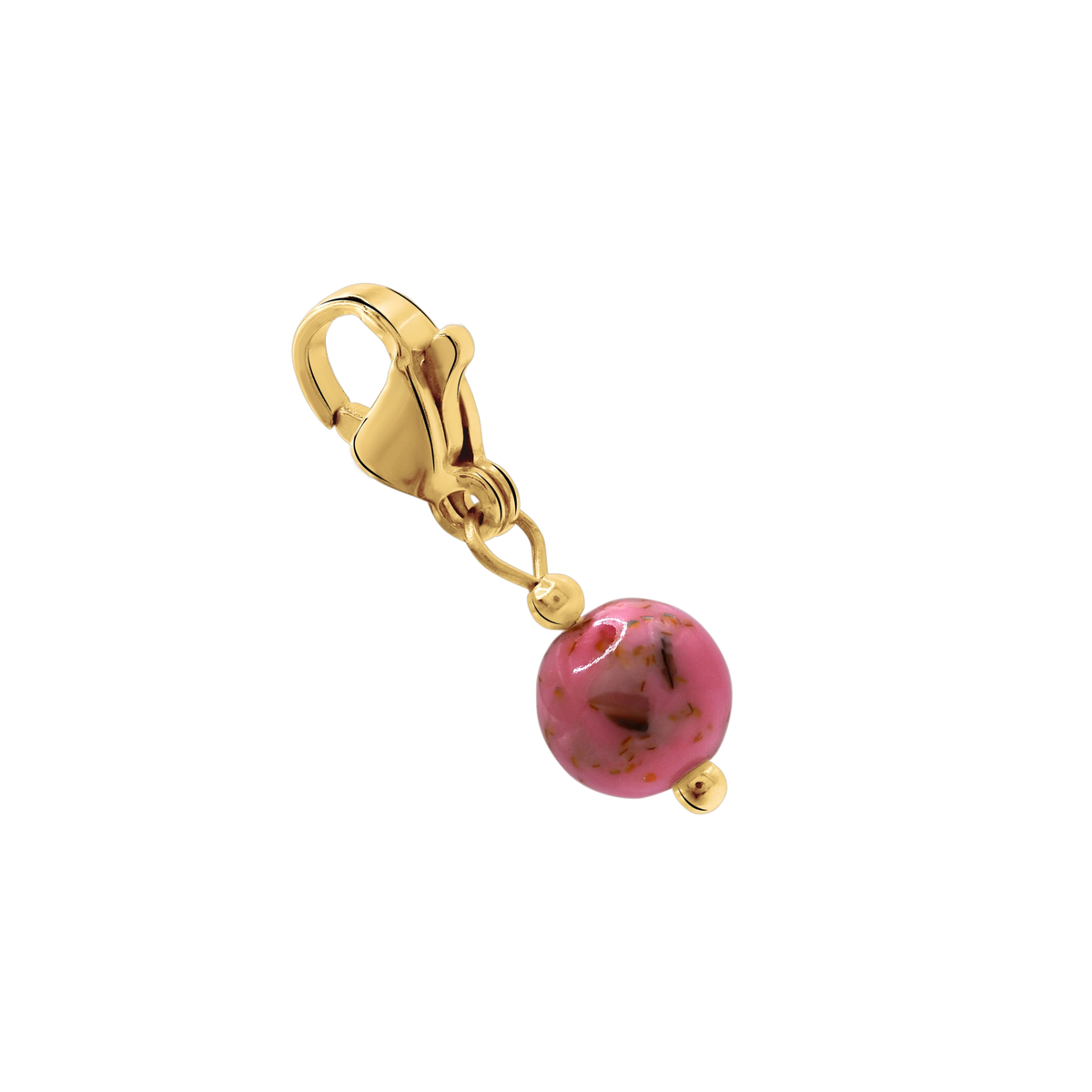 Charm Damen Edelstahl Pihla in Gold, Seitenansicht