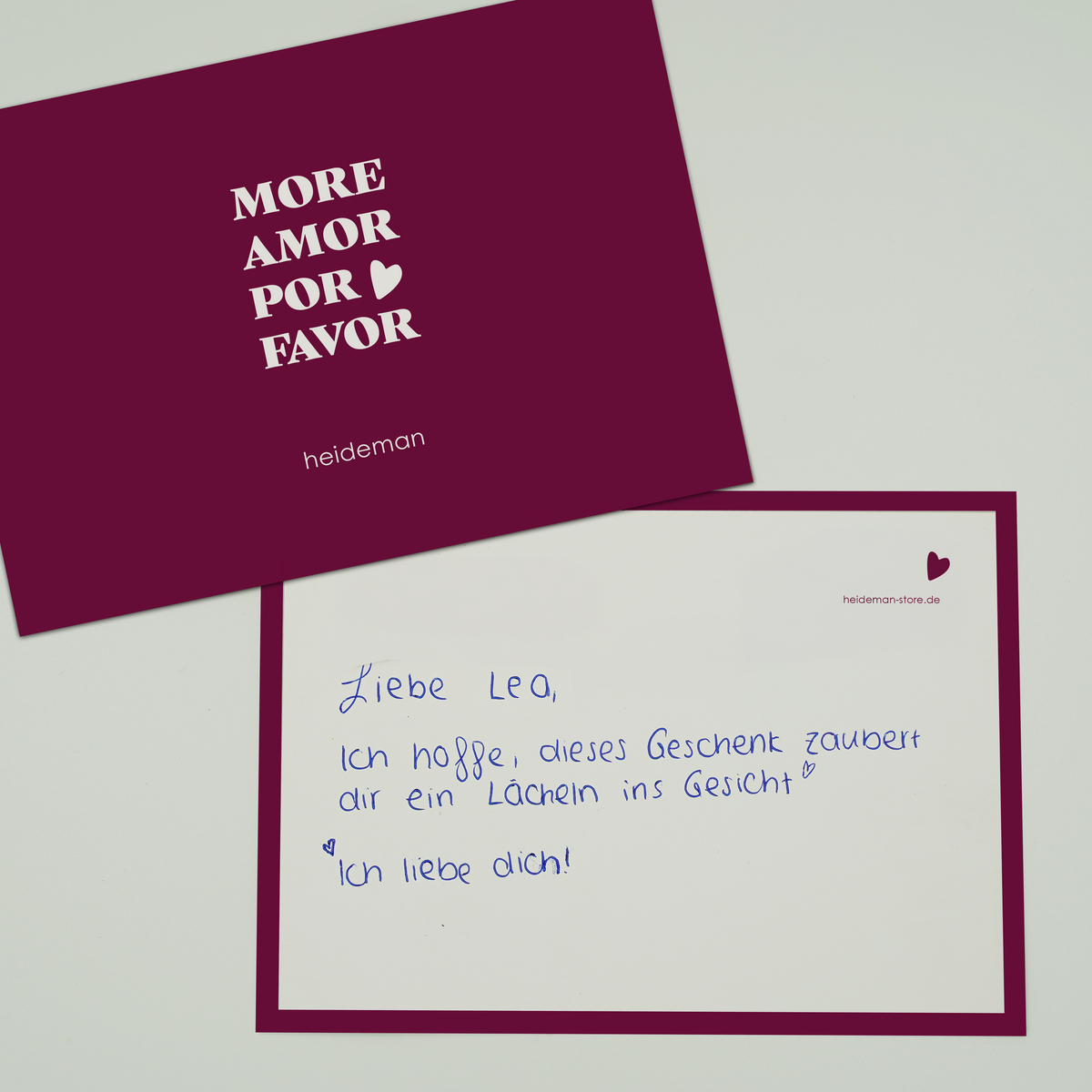 Geschenkbox Loveletter Stein