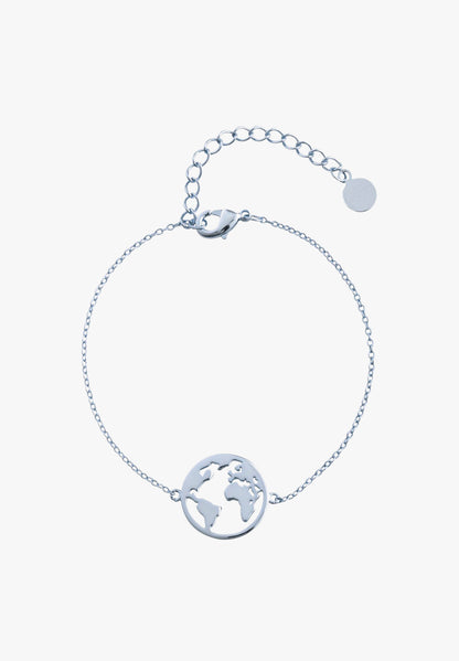Armband Weltkarte
