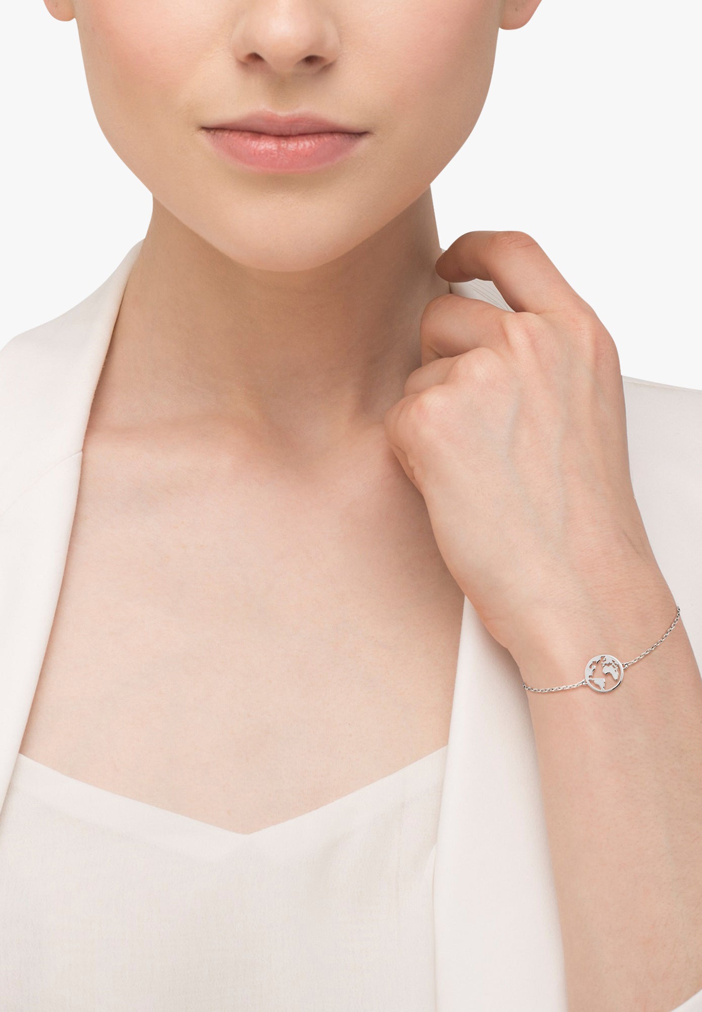 Armband Weltkarte