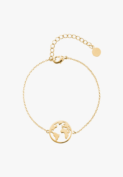 Armband Weltkarte
