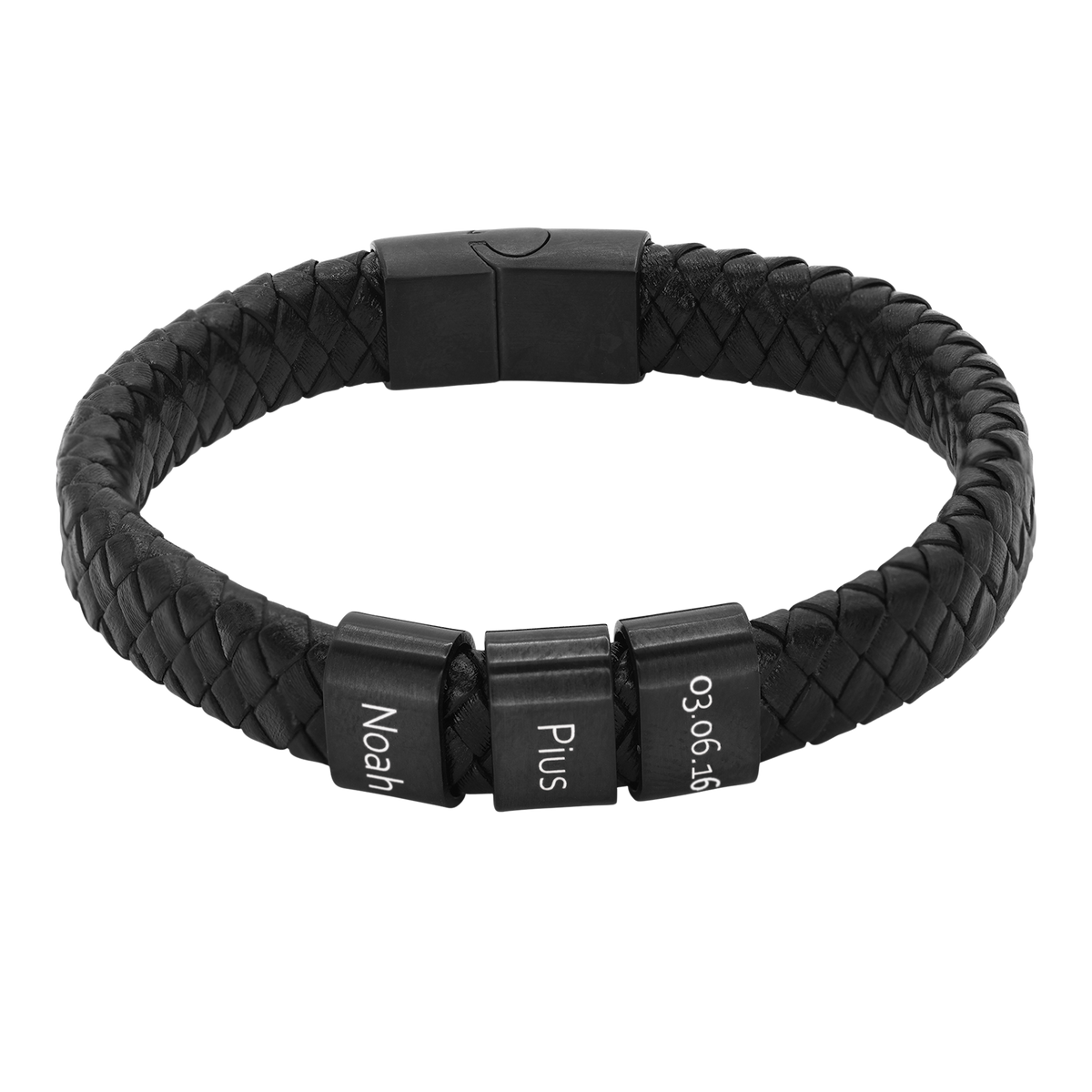 Lederarmband Titus - 3 Elemente