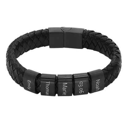 Lederarmband Titus - 5 Elemente
