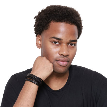 Lederarmband Lewis