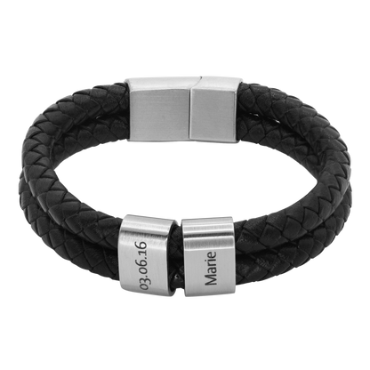 Lederarmband Elian - 2 Elemente