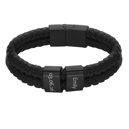 Lederarmband Elian - 2 Elemente