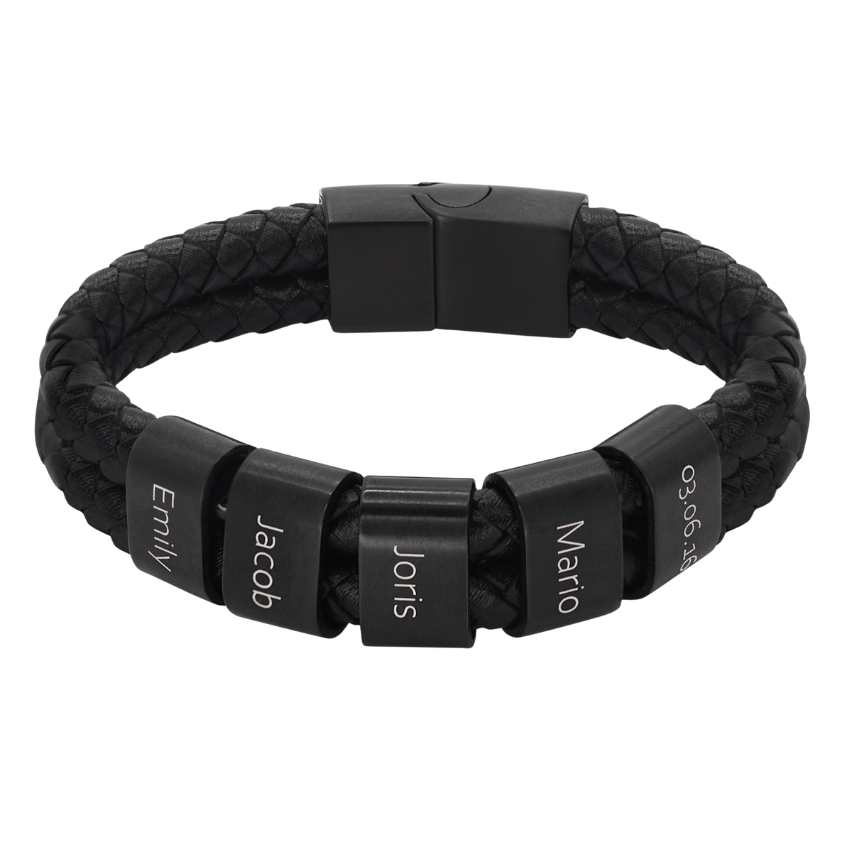 Lederarmband Elian - 5 Elemente