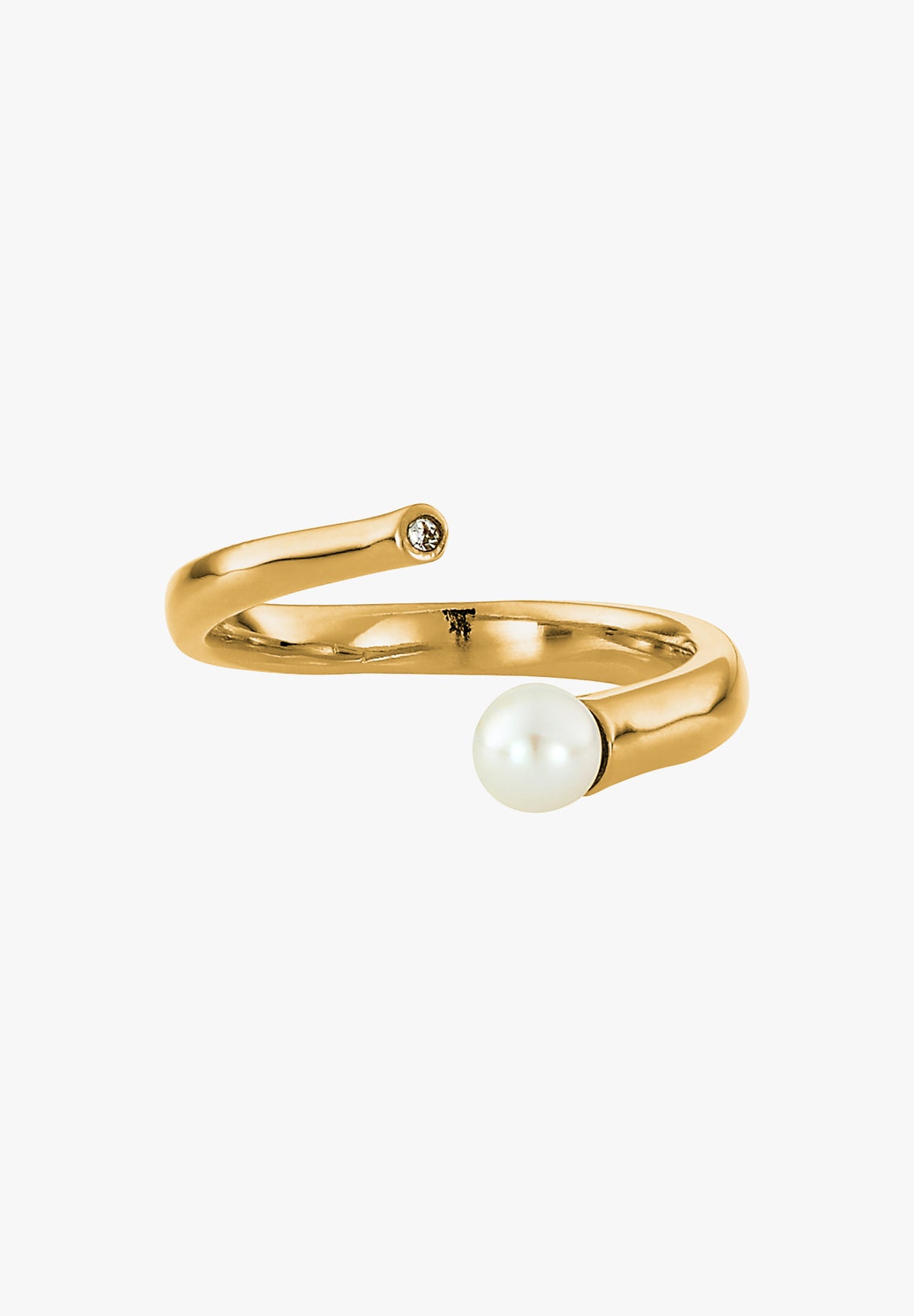 Damenring Perle